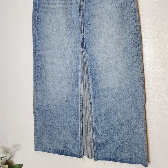 NEW Pistola Anthropologie Revolve Alice Midi Skirt Denim Summer Bohemian Luxury - Picture 8 of 14